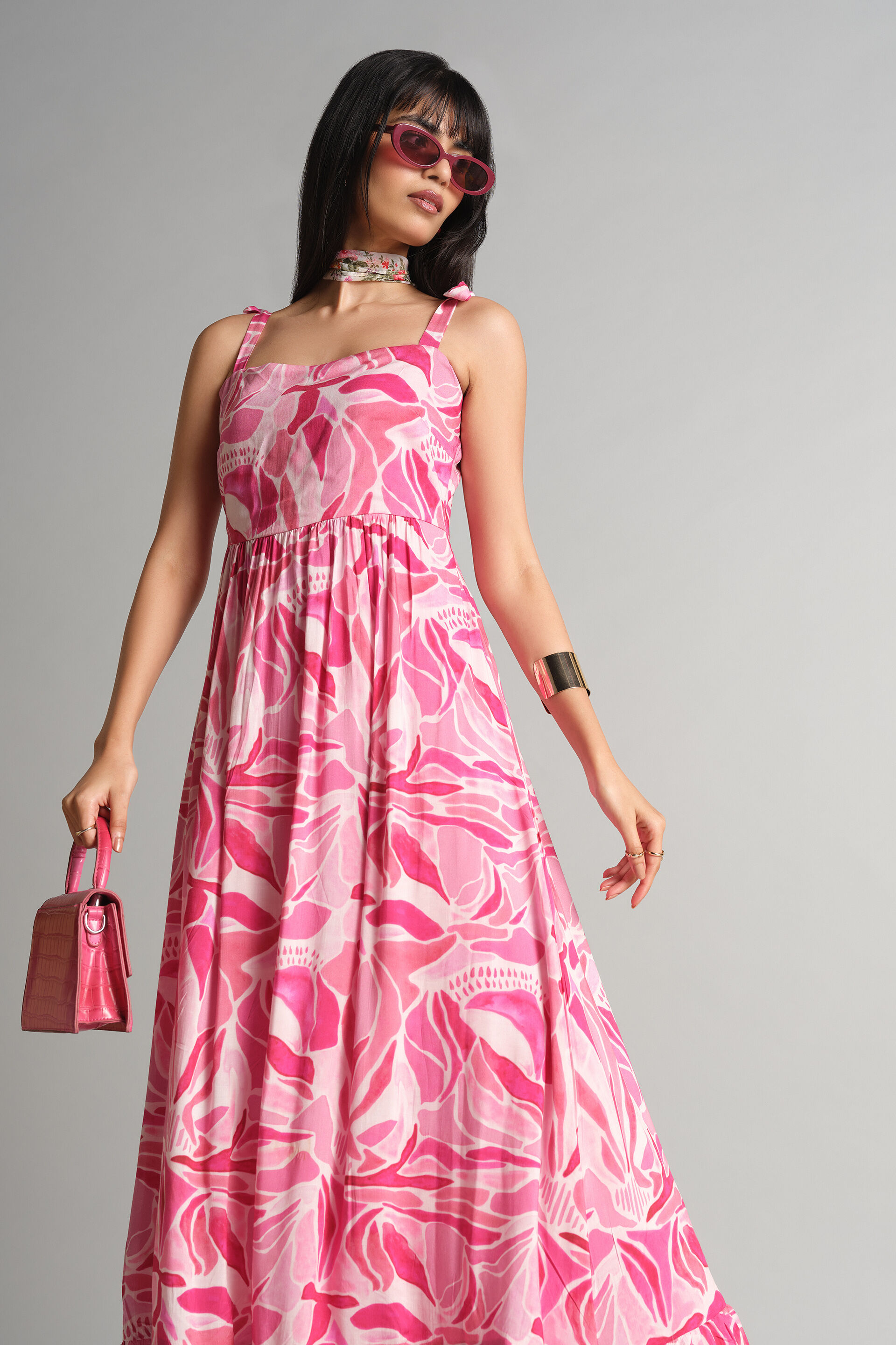 Alafia Maxi Dress, Pink, image 2